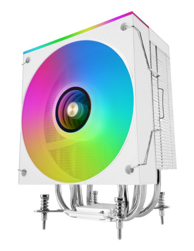Mars Gaming MCPU-LCDW Procesador Refrigerador de aire 12 cm Blanco 1 pieza(s)