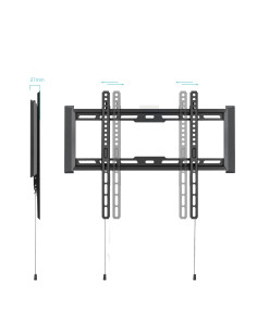 TooQ Soporte Fijo de pared para pantallas 32"- 70", Negro 2