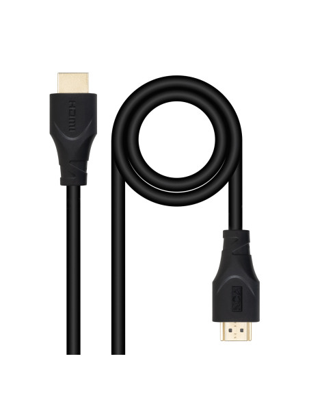 Nanocable Cable HDMI V1.4 CCS, A M-A M, Negro, 3m