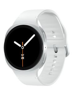 Samsung Galaxy Watch 8 3,81 cm (1.5") AMOLED 44 mm Digital 480 x 480 Pixeles Pantalla táctil Plata Wifi GPS (satélite)