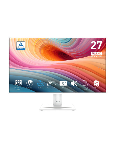 MSI Pro MP275W E2 pantalla para PC 68,6 cm (27") 1920 x 1080 Pixeles Full HD LED Blanco