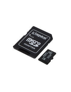 Kingston Technology Tarjeta 8GB microSDHC Industrial C10 A1 pSLC + adaptador SD 2