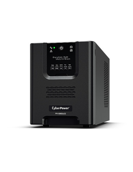 CyberPower PR1500ELCD sistema de alimentación ininterrumpida (UPS) Línea interactiva 1,5 kVA 1350 W 8 salidas AC