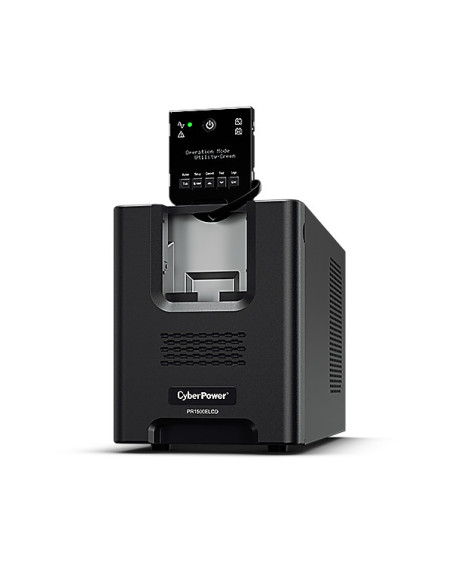 CyberPower PR1500ELCD sistema de alimentación ininterrumpida (UPS) Línea interactiva 1,5 kVA 1350 W 8 salidas AC