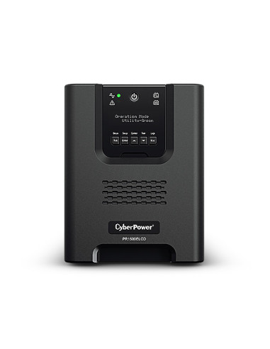 CyberPower PR1500ELCD sistema de alimentación ininterrumpida (UPS) Línea interactiva 1,5 kVA 1350 W 8 salidas AC
