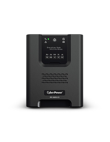 CyberPower PR1500ELCD sistema de alimentación ininterrumpida (UPS) Línea interactiva 1,5 kVA 1350 W 8 salidas AC