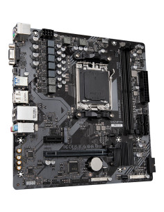 GIGABYTE B650M S2H Placa base - AMD Ryzen serie 9000, VRM de 5+2+2 fases, hasta 6400 MHz DDR5 (OC), 1xPCIe 4.0 M.2, LAN GbE, 2