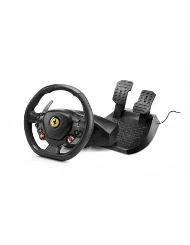 Thrustmaster T80 Ferrari 488 GTB Edition Negro Volante + Pedales Digital PC, PlayStation 4, PlayStation 5