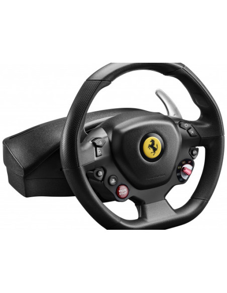 Thrustmaster T80 Ferrari 488 GTB Edition Negro Volante + Pedales Digital PC, PlayStation 4, PlayStation 5