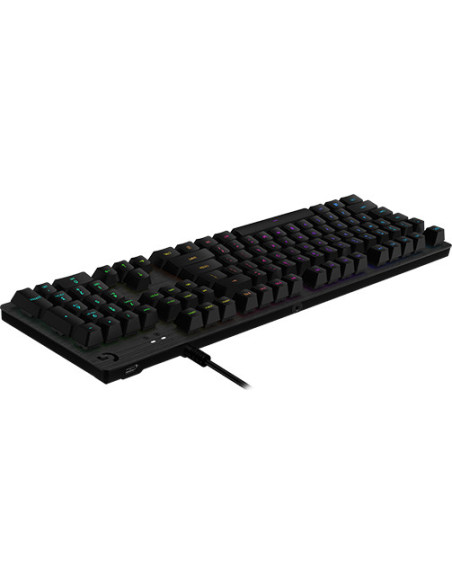 Logitech G 920-009434 teclado Juego USB Portugués Carbono