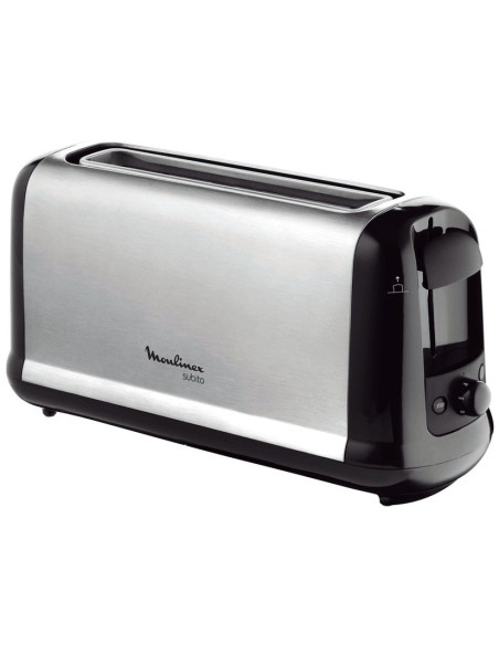 Moulinex Subito 1 1 rebanada(s) 1000 W Negro, Acero inoxidable