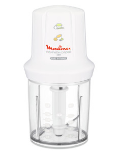 Moulinex DJ300110 picadora eléctrica de alimentos 0,25 L 270 W Blanco