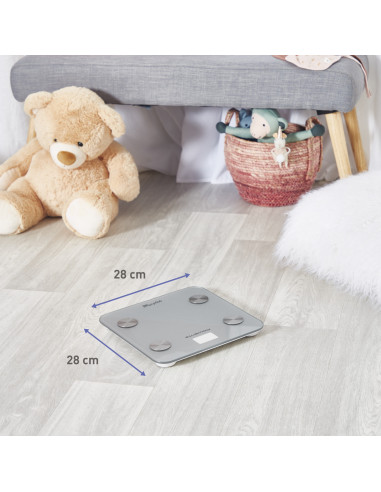 Rowenta Goodvibes LIFE BR9600 Plaza Plata Báscula personal electrónica