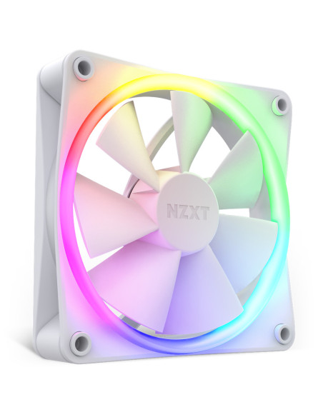 NZXT F120 RGB Triple Pack Carcasa del ordenador Ventilador 12 cm Blanco 3 pieza(s)