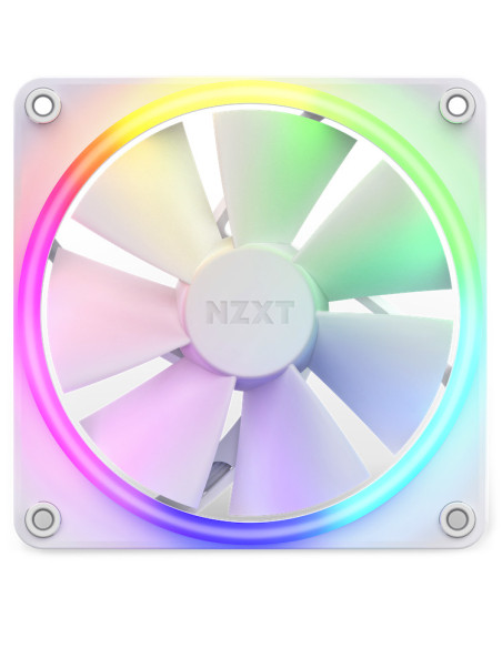 NZXT F120 RGB Triple Pack Carcasa del ordenador Ventilador 12 cm Blanco 3 pieza(s)