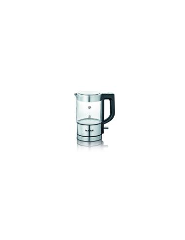 Severin WK 3472 tetera eléctrica 0,5 L 1100 W Plata