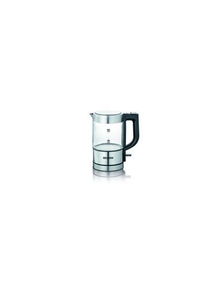Severin WK 3472 tetera eléctrica 0,5 L 1100 W Plata
