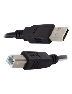 iggual IGG318713 cable USB USB 2.0 2 m USB A USB B Negro