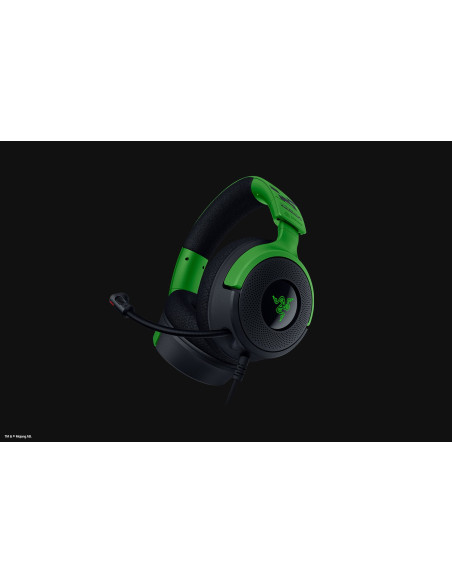 Razer Kraken V4 X Auriculares Alámbrico Diadema Juego USB Type-C   USB Type-A Negro, Verde