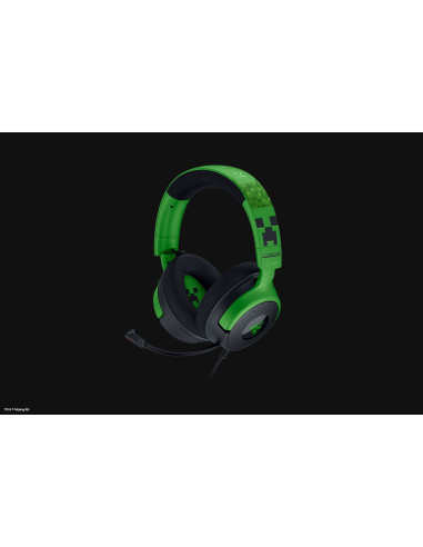 Razer Kraken V4 X Auriculares Alámbrico Diadema Juego USB Type-C   USB Type-A Negro, Verde