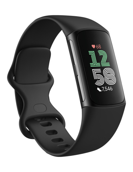 Fitbit Charge 6 AMOLED Pulsera de actividad Negro
