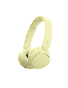 Sony WHCH520Y.CE7 auricular y casco Auriculares Inalámbrico Diadema Llamadas Música USB Tipo C Bluetooth Amarillo