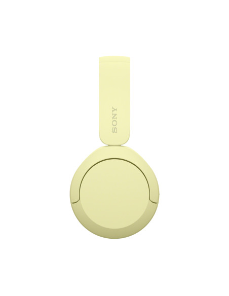 Sony WHCH520Y.CE7 auricular y casco Auriculares Inalámbrico Diadema Llamadas Música USB Tipo C Bluetooth Amarillo