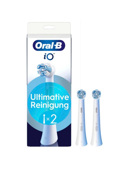 Oral-B iO Ultimative Reinigung 2er 2 pieza(s) Blanco