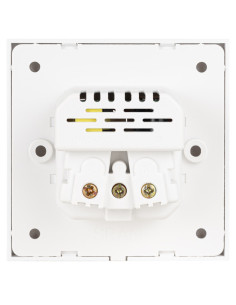 Nanocable Base de enchufe de pared tipo schuko con 2 USB-C PD - Max. 3.4A, Blanco 2