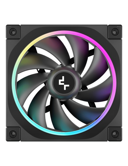 DeepCool FL12 Carcasa del ordenador Ventilador 12 cm Negro 1 pieza(s)