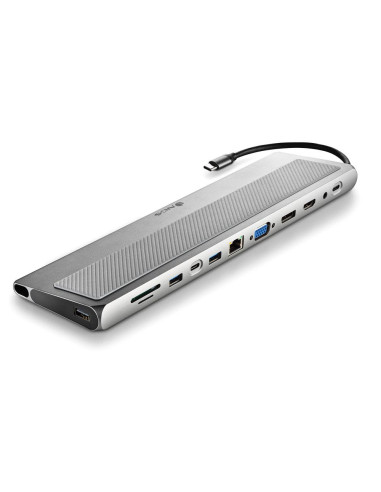 NGS WONDERDOCK 12 PRO USB Tipo C Plata