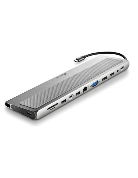 NGS WONDERDOCK 12 PRO USB Tipo C Plata