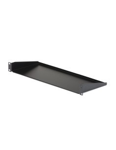 StarTech.com Bandeja Estante Fijo Voladizo Universal 1U de 19" Pulgadas para Rack Armario de Servidores - en Acero - Capacidad