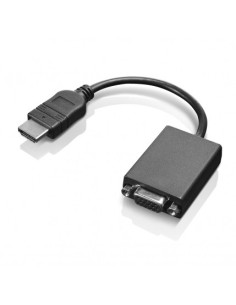 Lenovo HDMI   VGA 0,2 m Negro