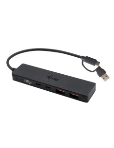 i-tec Metal USB-A USB-C HUB 2x USB 3.0 + 2x USB-C (10 Gbps)