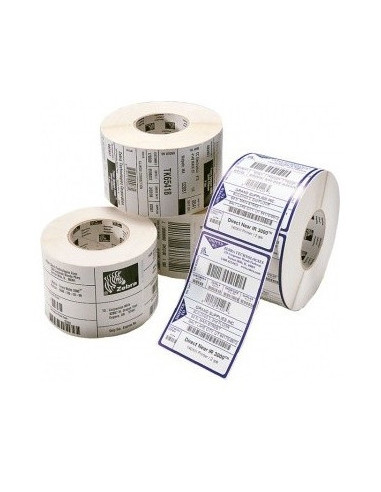 Zebra Z-Perform 1000D Blanco Permanent Adhesive