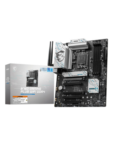 MSI B760 GAMING PLUS WIFI DDR4 placa base Intel B760 LGA 1700 ATX