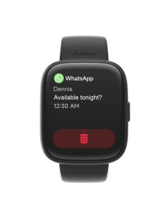 Hama 4000 4,19 cm (1.65") TFT 46 mm Digital Pantalla táctil Negro 2