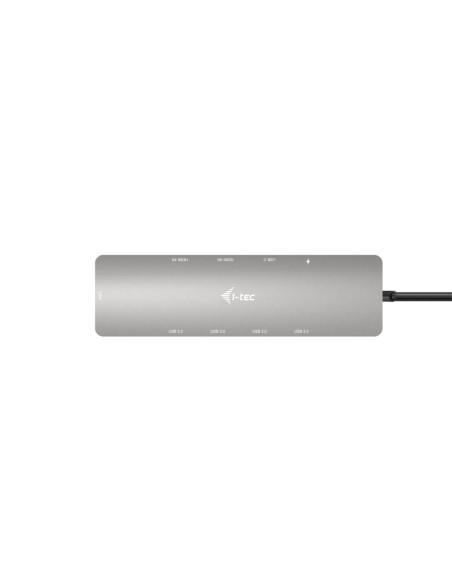 i-tec Metal USB-C Nano 2x Display Docking Station with PD 100 W + Charger 100W