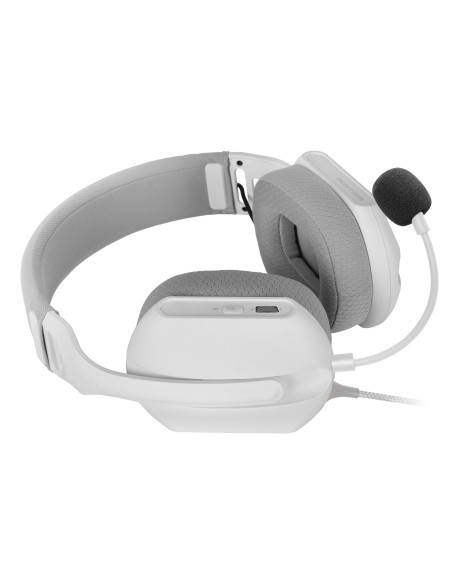 Mars Gaming MH-PROW Auriculares Alámbrico Diadema Juego USB tipo A Blanco