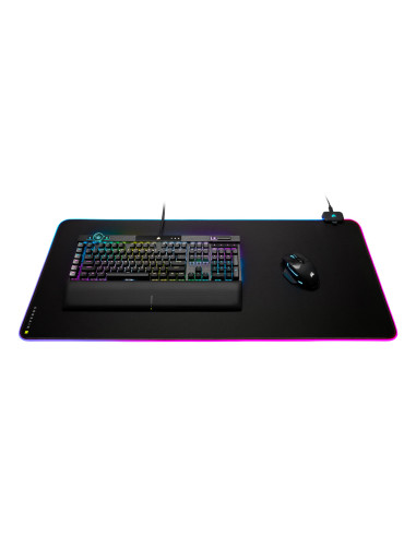 Corsair MM700 RGB Alfombrilla de ratón para juegos Negro