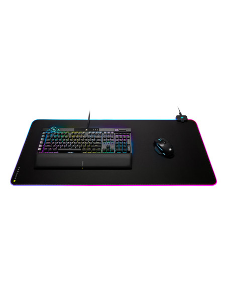 Corsair MM700 RGB Alfombrilla de ratón para juegos Negro