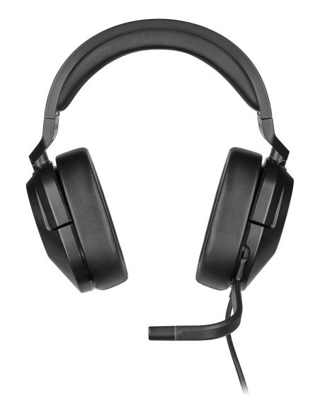 Corsair HS55 STEREO Auriculares Alámbrico Diadema Juego Carbono