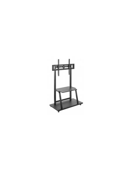 Gembird TVS-100F-01 soporte para TV 2,54 m (100") Negro