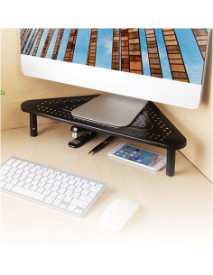 Gembird MS-TABLE-02 soporte para monitor Escritorio Negro 2