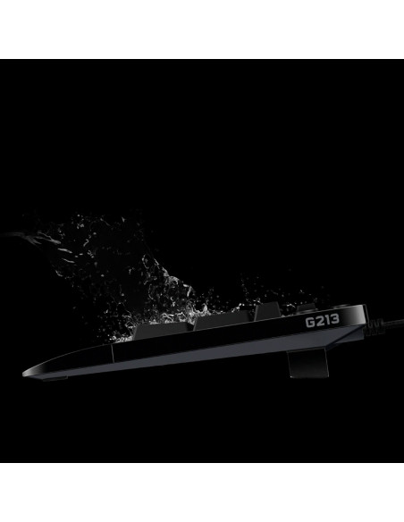 Logitech G G213 Prodigy teclado Juego USB QWERTY Internacional de EE.UU. Negro