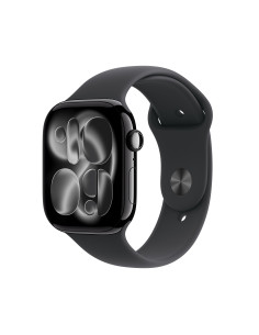 Apple Watch Series 11 OLED 46 mm Digital 416 x 496 Pixeles Pantalla táctil 5G Negro Wifi GPS (satélite)