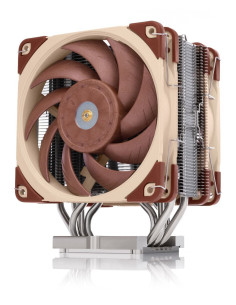 Noctua NH-U12S DX-4677 sistema de refrigeración para ordenador Procesador Refrigerador de aire 12 cm Marrón, Marrón claro, Plata