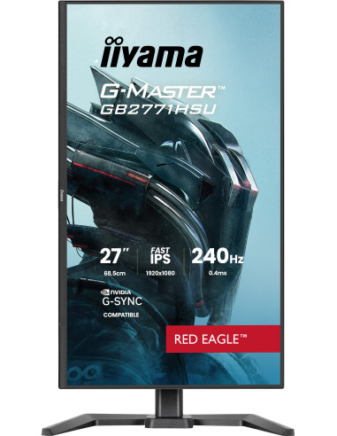 iiyama G-MASTER GB2771HSU-B1 pantalla para PC 68,6 cm (27") 1920 x 1080 Pixeles Full HD Negro