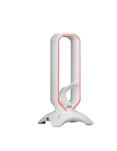 Mars Gaming MHHPROW, Blanco, One size
